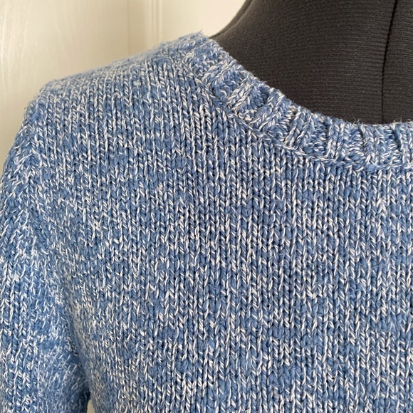 L.L. Bean Cotton Ragg Marled Sweater - Picture 5 of 9